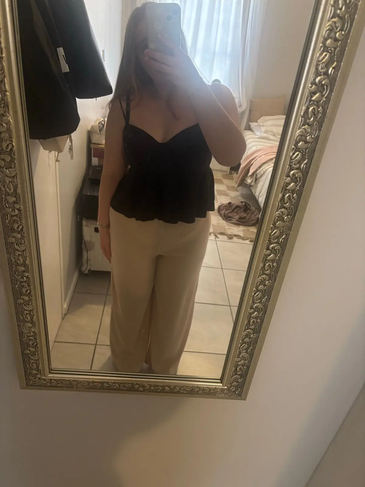 Mr Price Black Peplum Cami Top