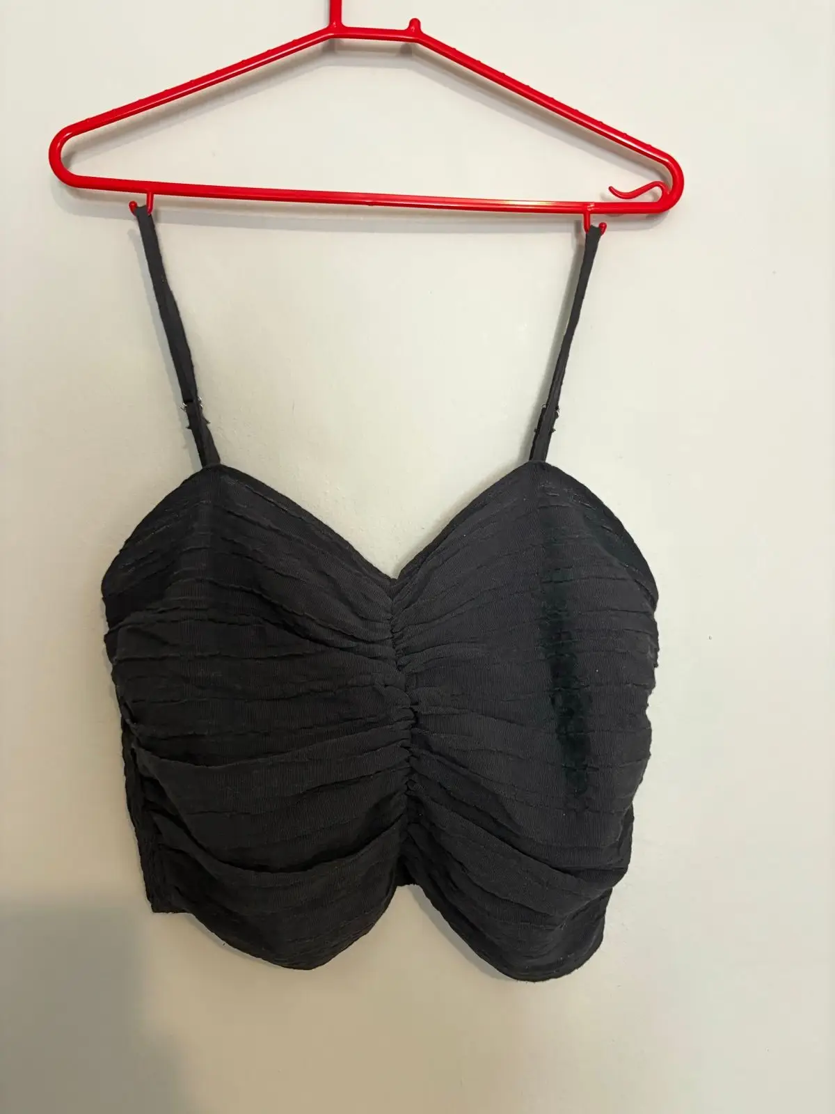 Trendyol Black Sweetheart Neckline Top