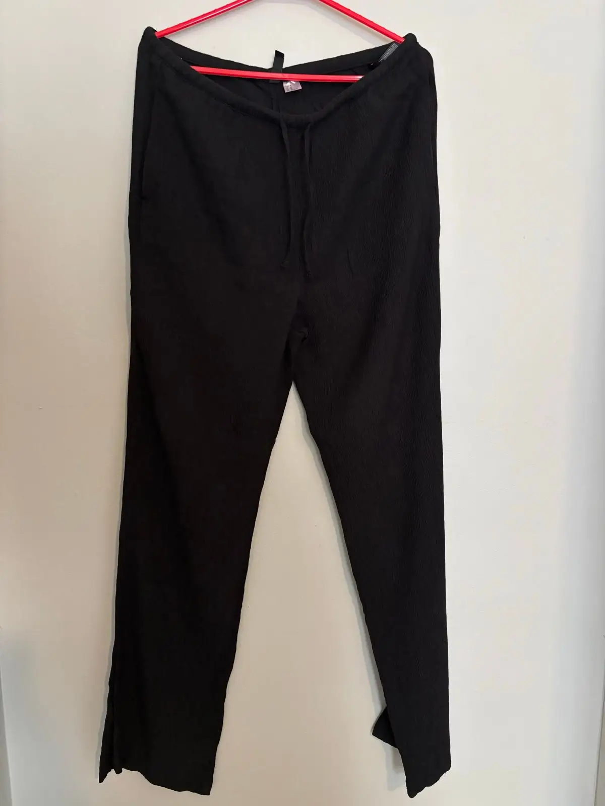 H&M Black Drawstring Trousers