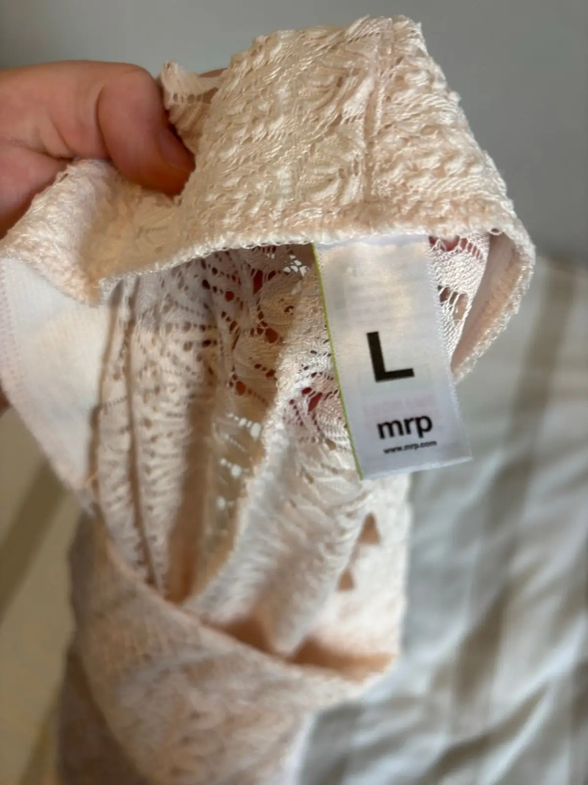 Mr Price Cream Patterned Knit Trousers