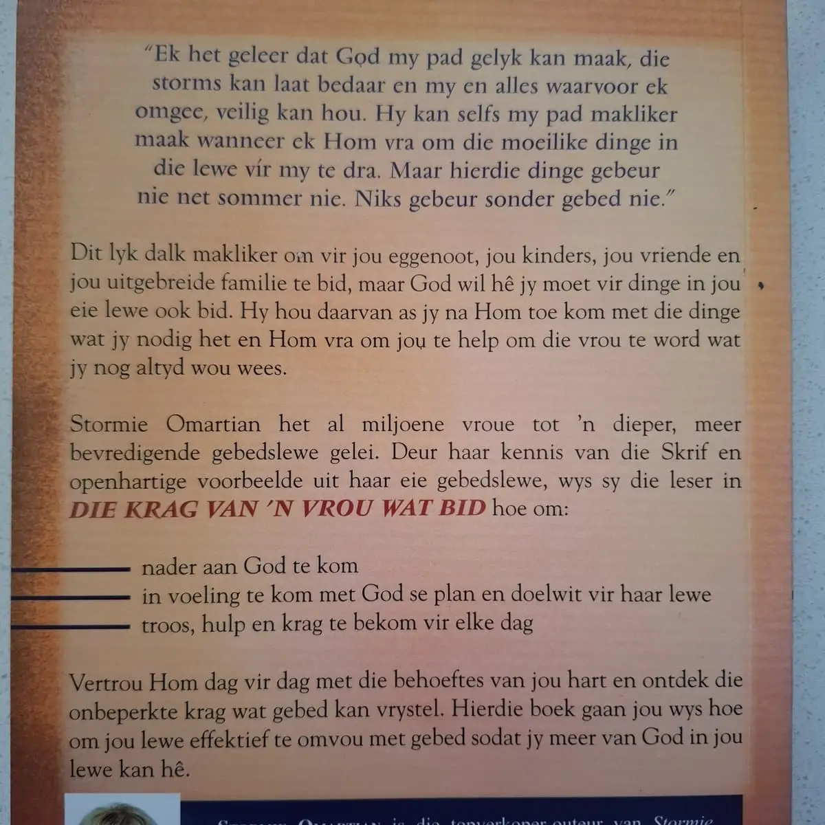 Stormie Omartian Afrikaans Boeke Combo (2-Boek Stel)