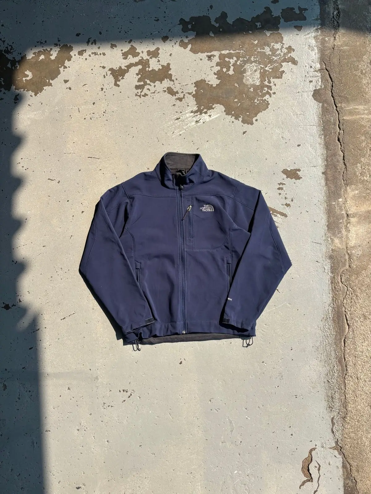 The North Face Navy Blue Softshell Jacket