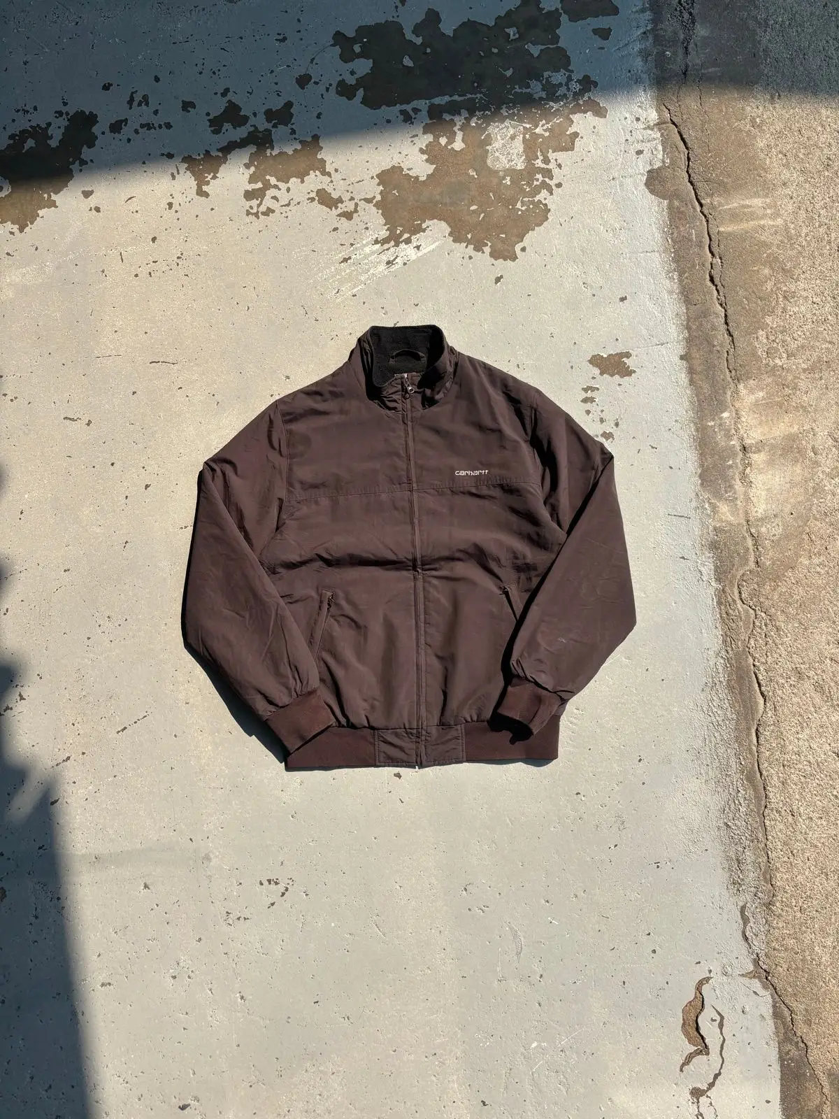 Carhartt Brown Zip Jacket