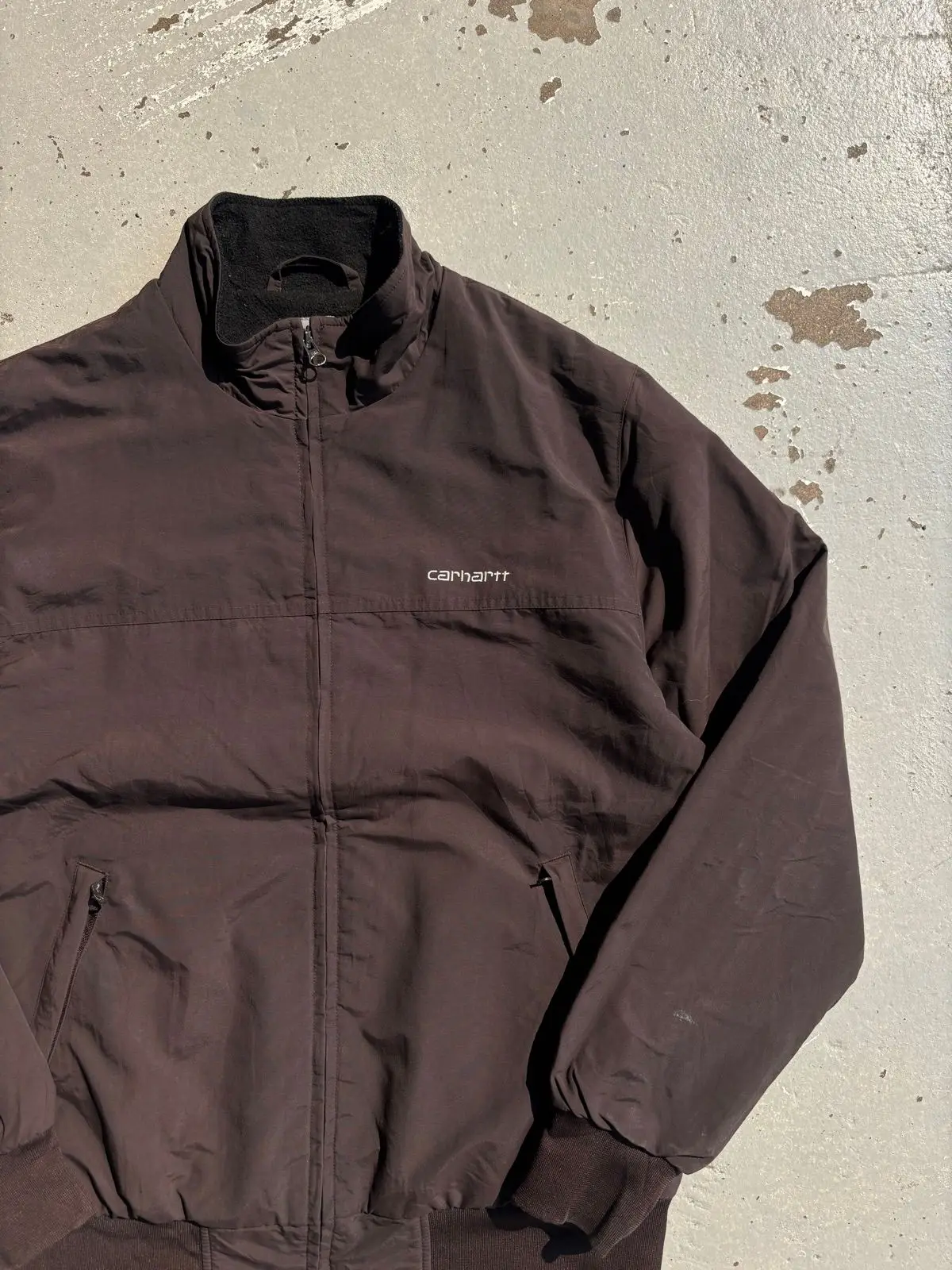 Carhartt Brown Zip Jacket