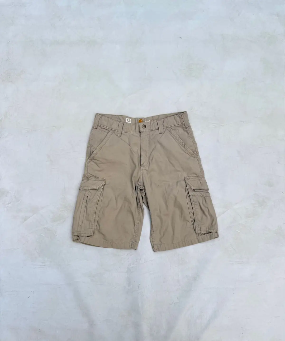 Carhartt Beige Cargo Shorts