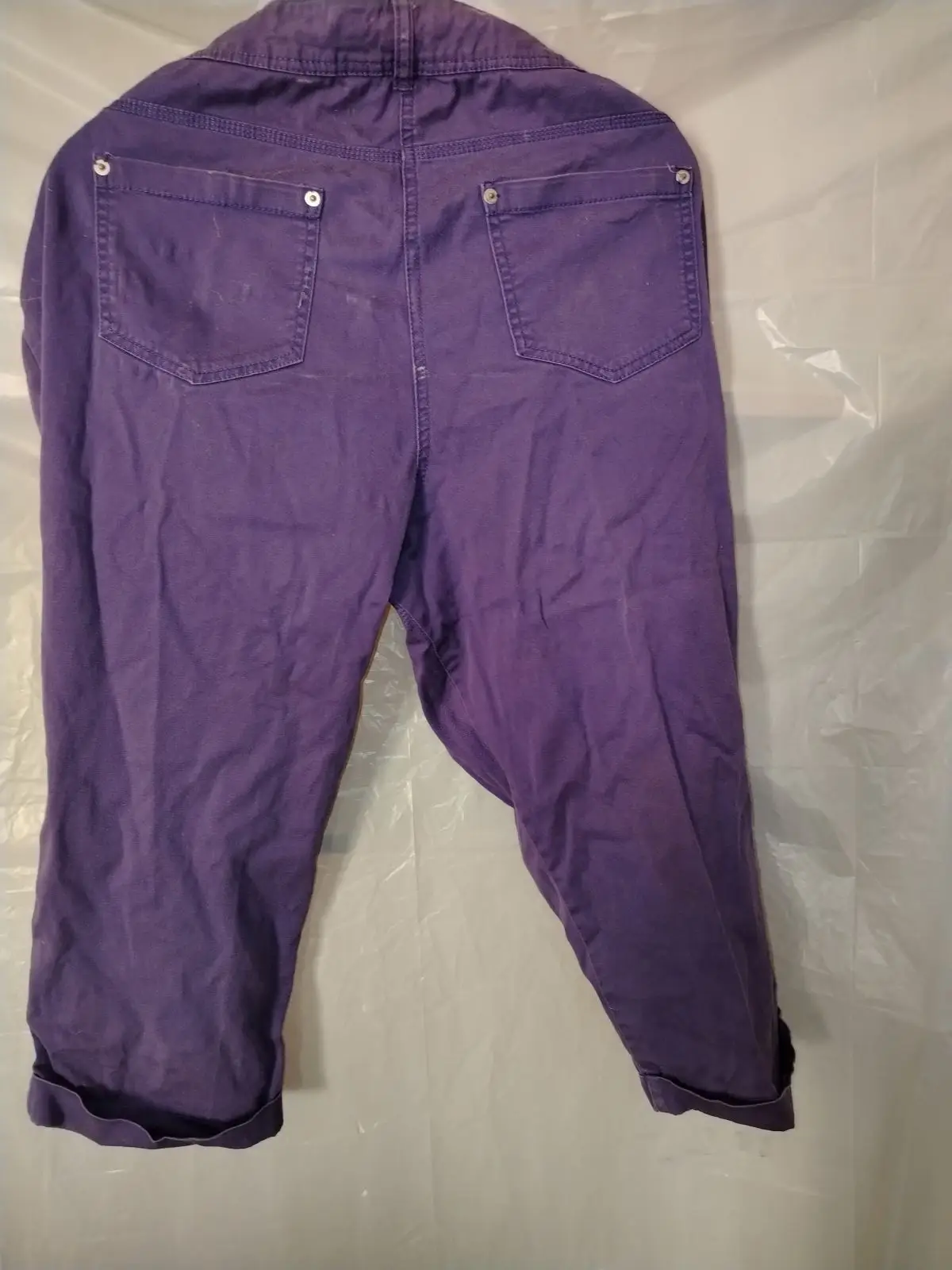 Miladys Purple 3/4 Capri Pants Size 12