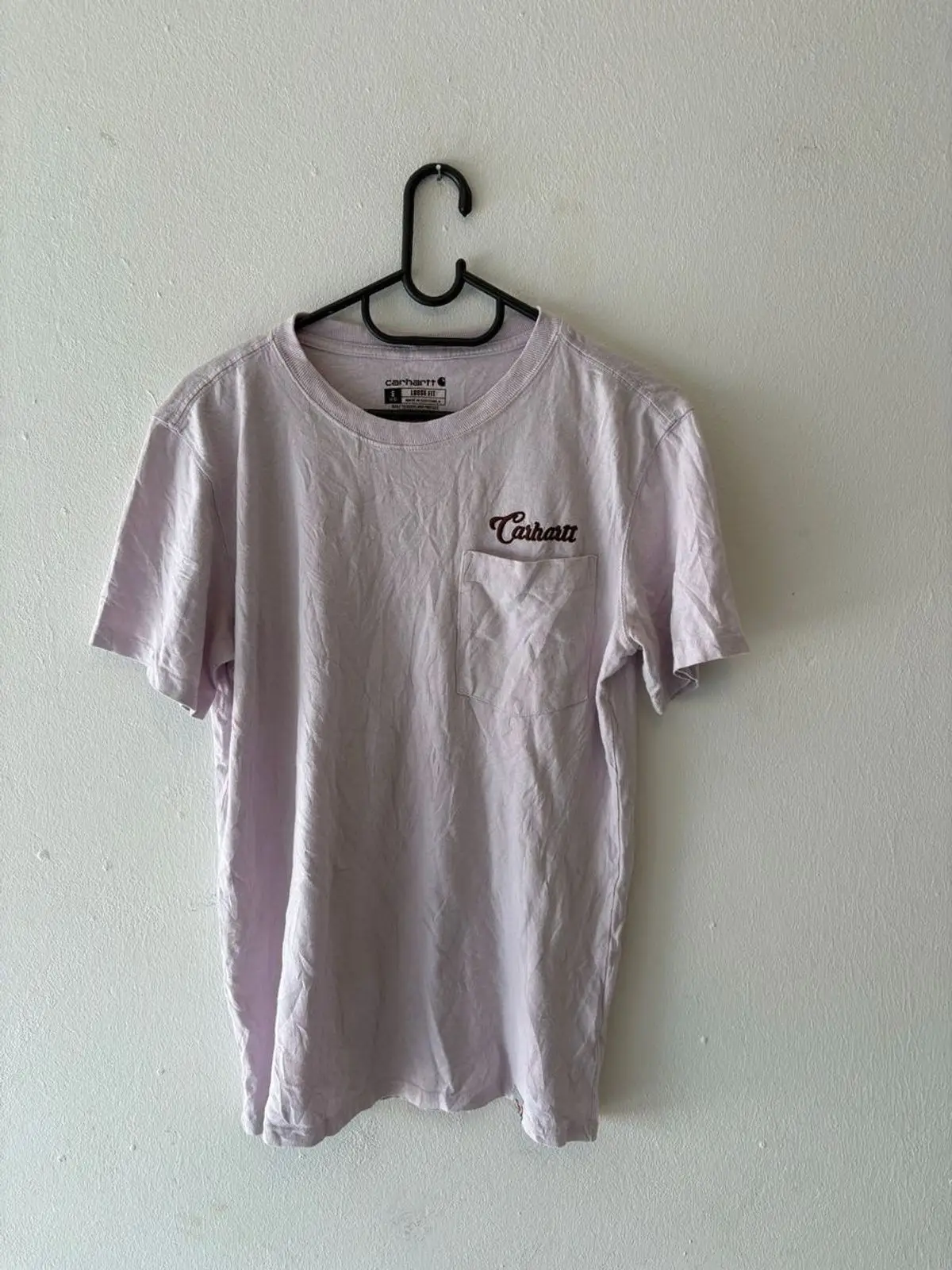 Carhartt Pocket T-Shirt Light Purple