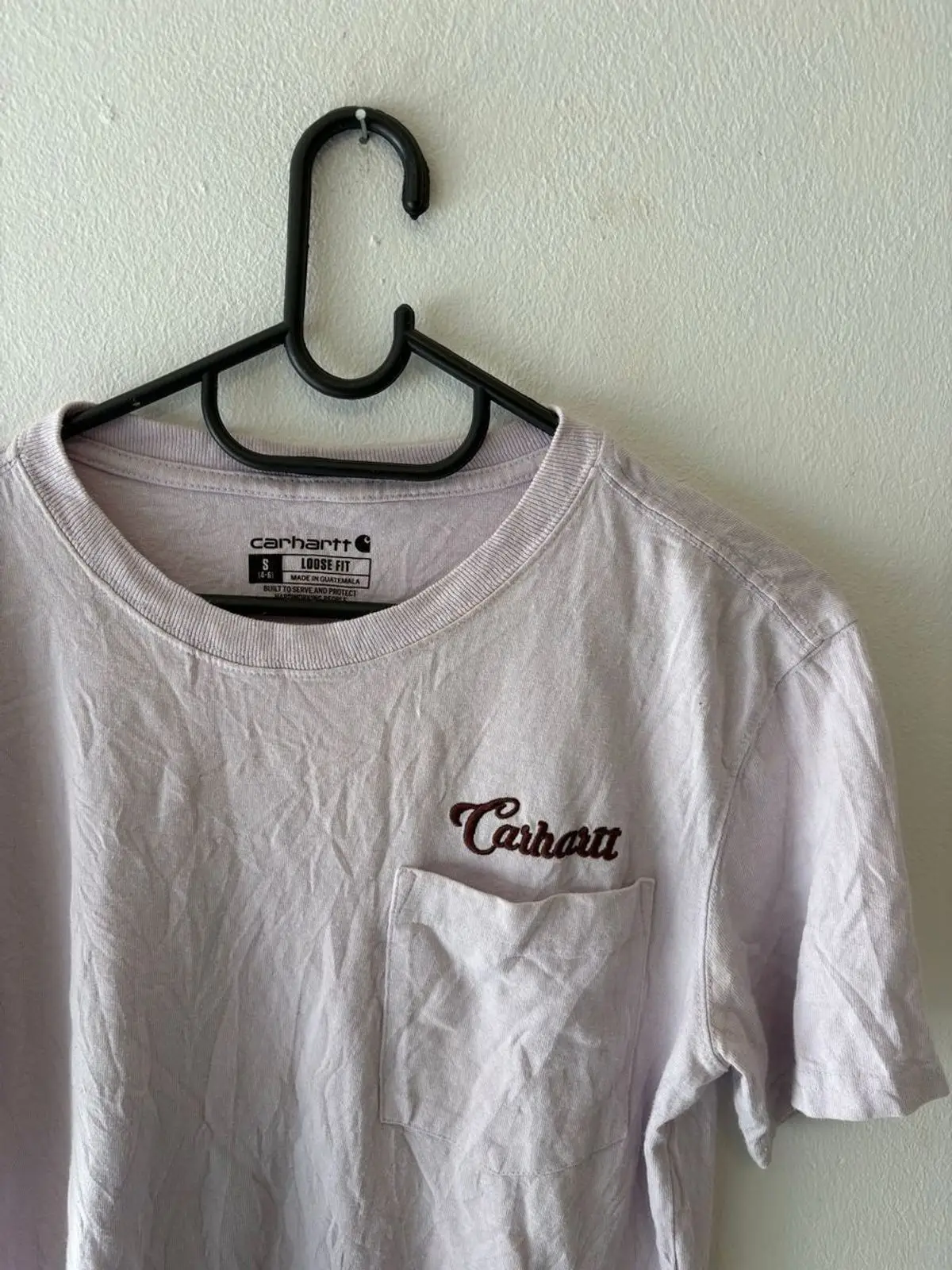 Carhartt Pocket T-Shirt Light Purple