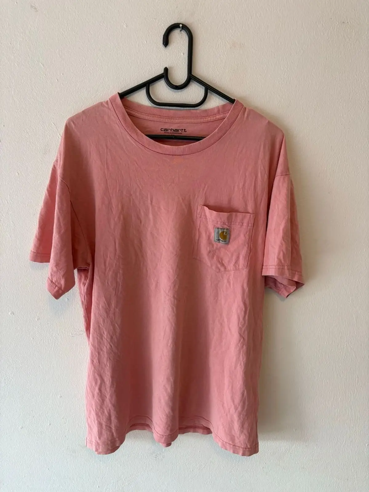 Carhartt Pink Pocket T-Shirt