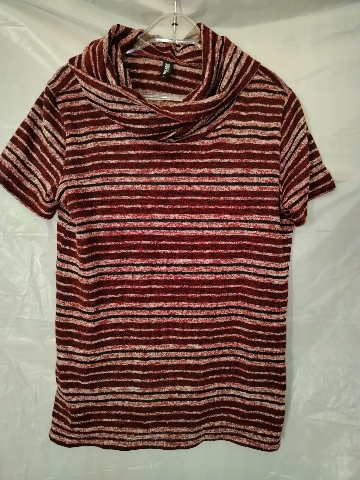 News by Foschini Striped Cowl Neck Knit Top