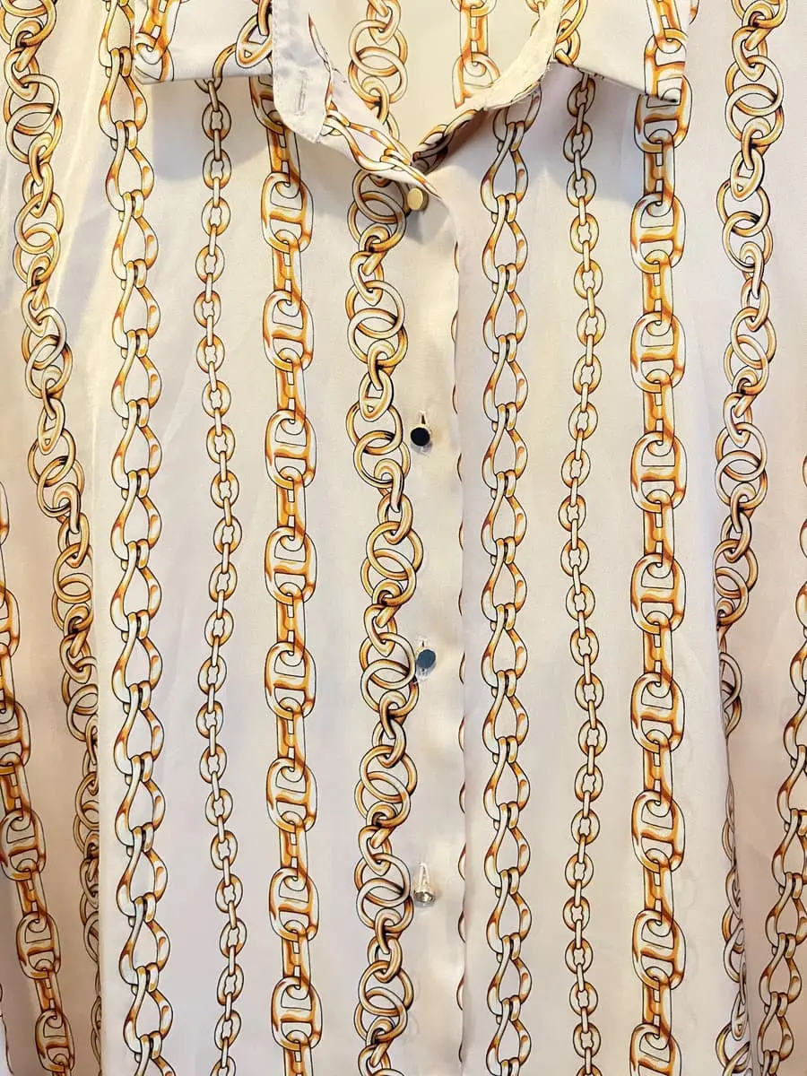 Zara chain design ladies blouse