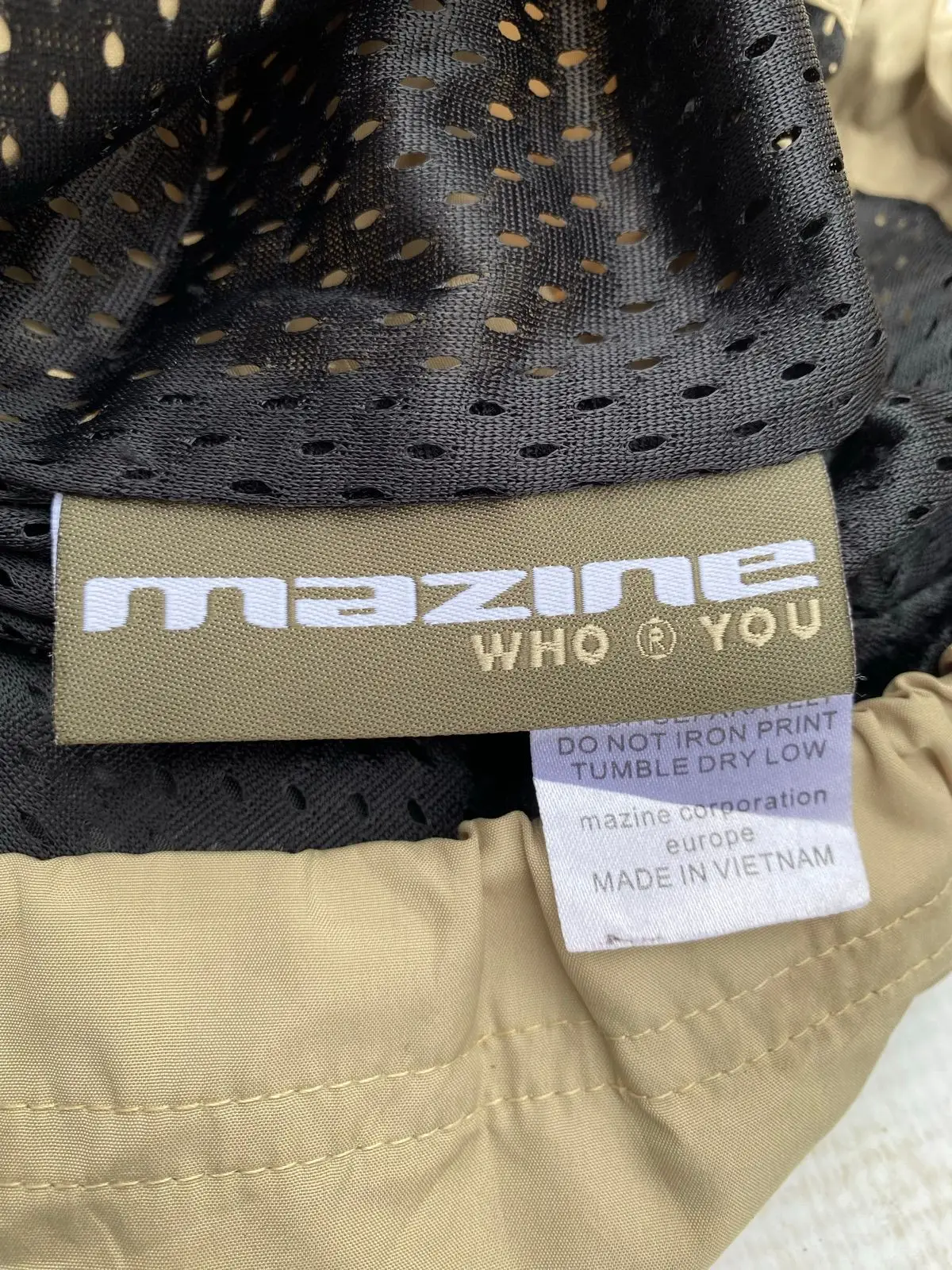 Mazine Beige Anorak Jacket