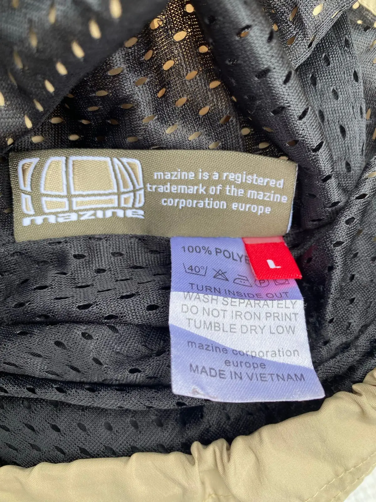 Mazine Beige Anorak Jacket