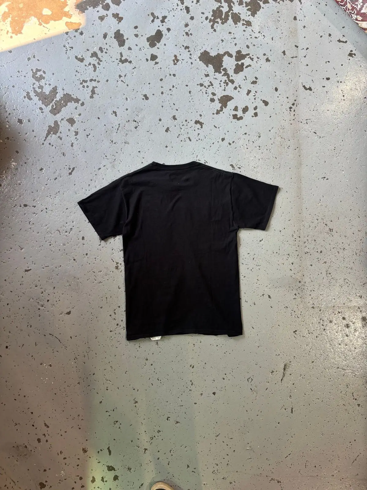 Champion Black T-Shirt with Stripe Graphic