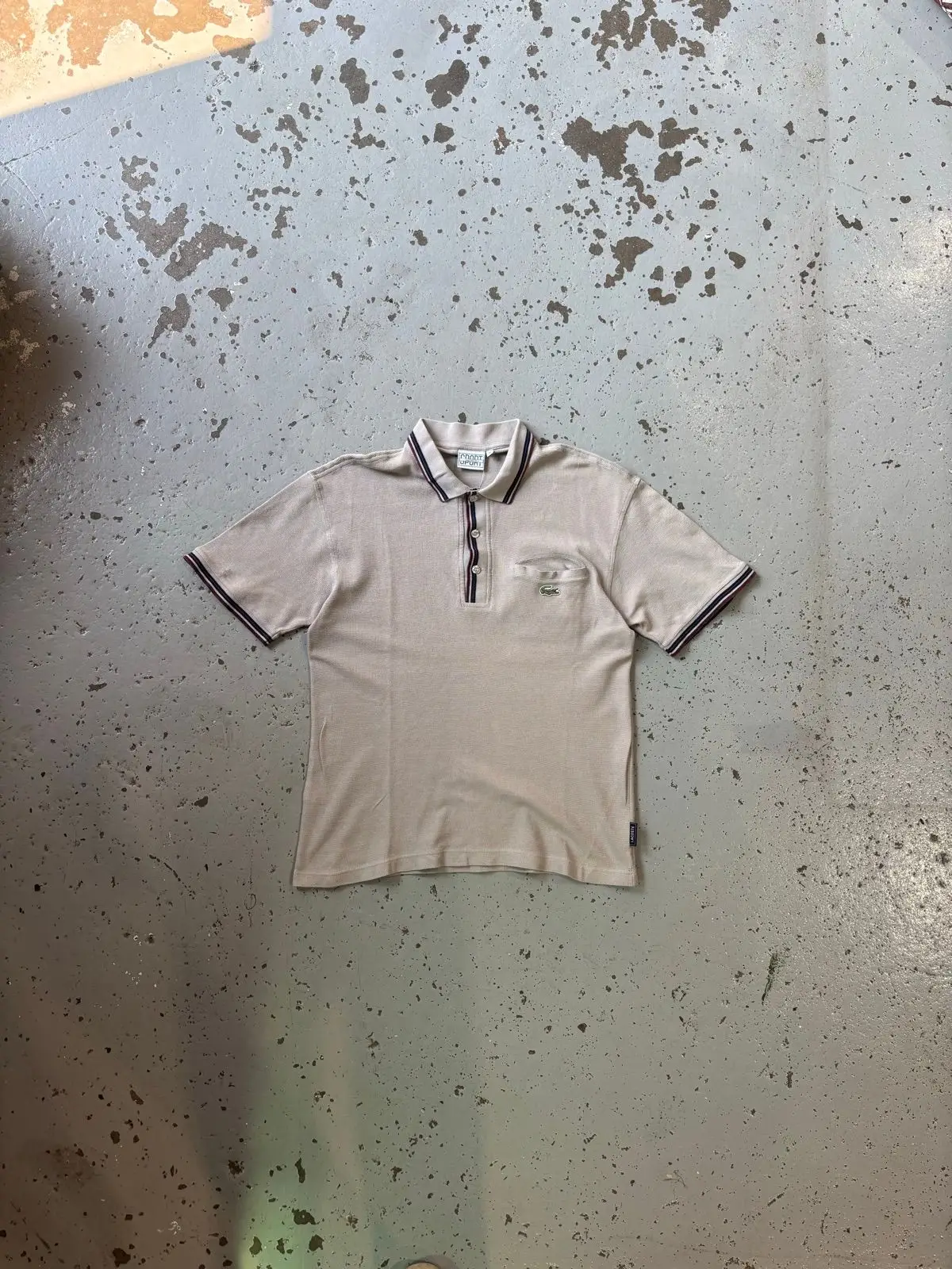 Lacoste Sport Striped Collar Polo Shirt