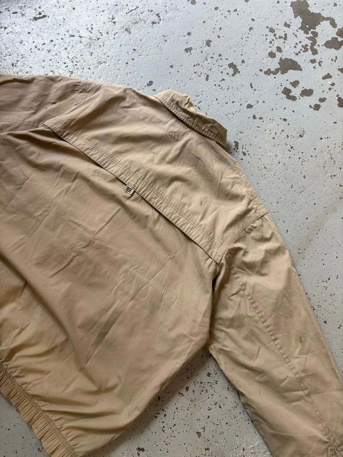 Adidas Tan Workwear Zip Jacket