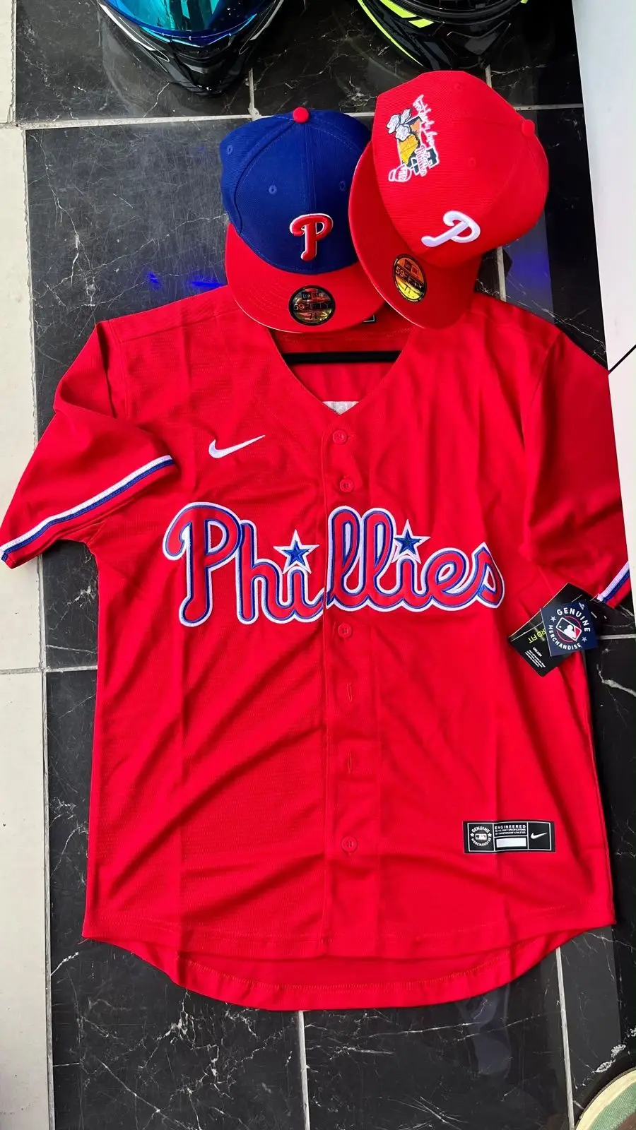 Nike Philadelphia Phillies Baseball Jersey Red