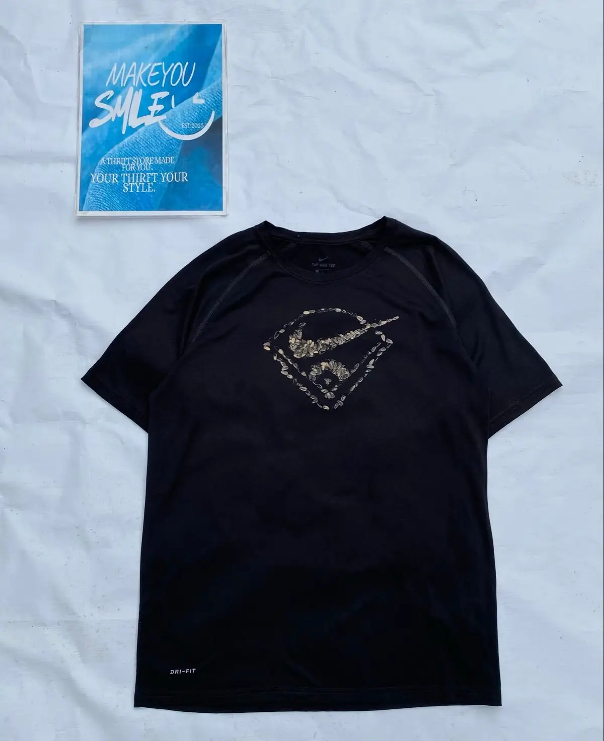 Nike Dri-FIT Black Graphic T-Shirt