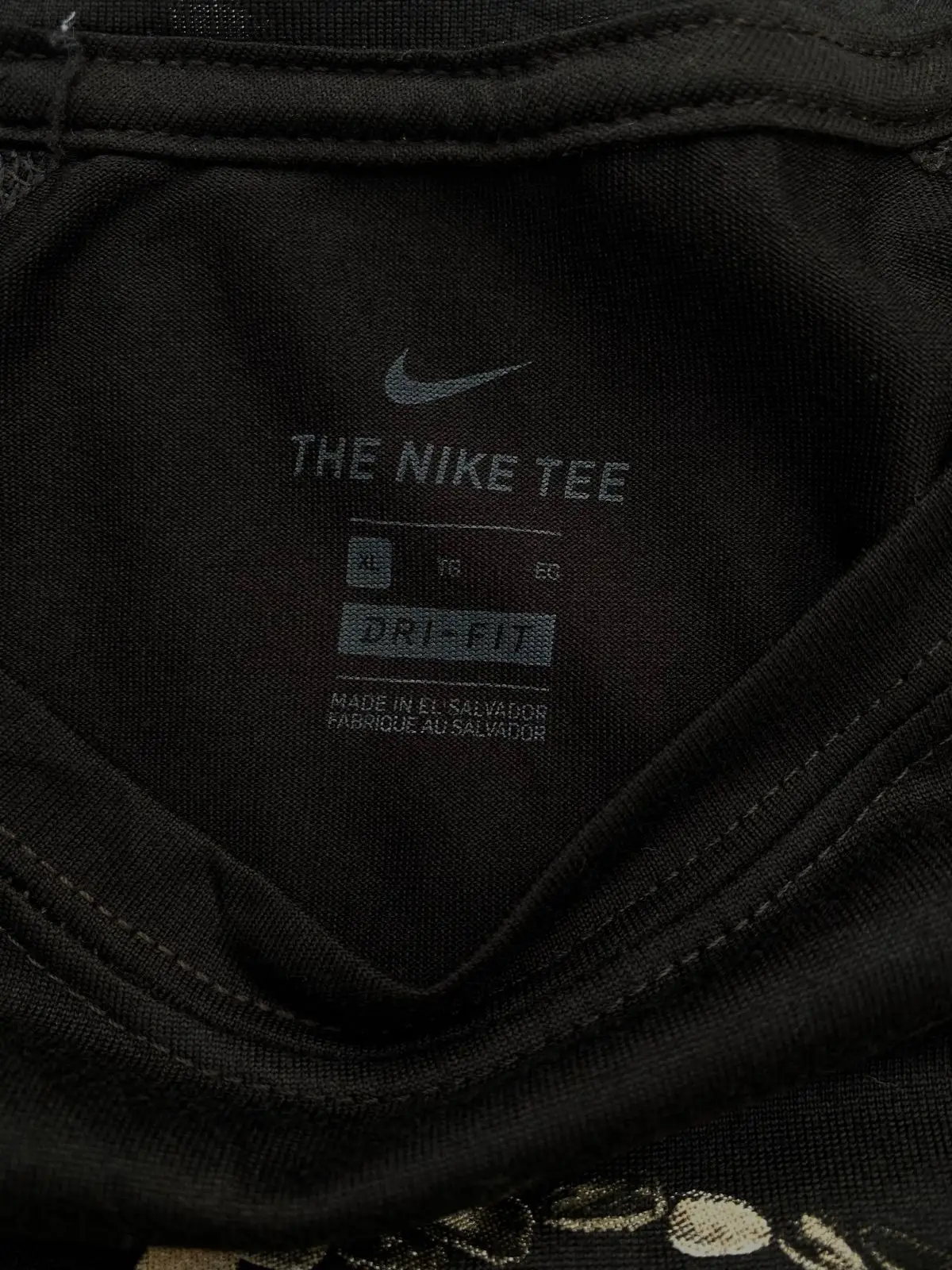 Nike Dri-FIT Black Graphic T-Shirt