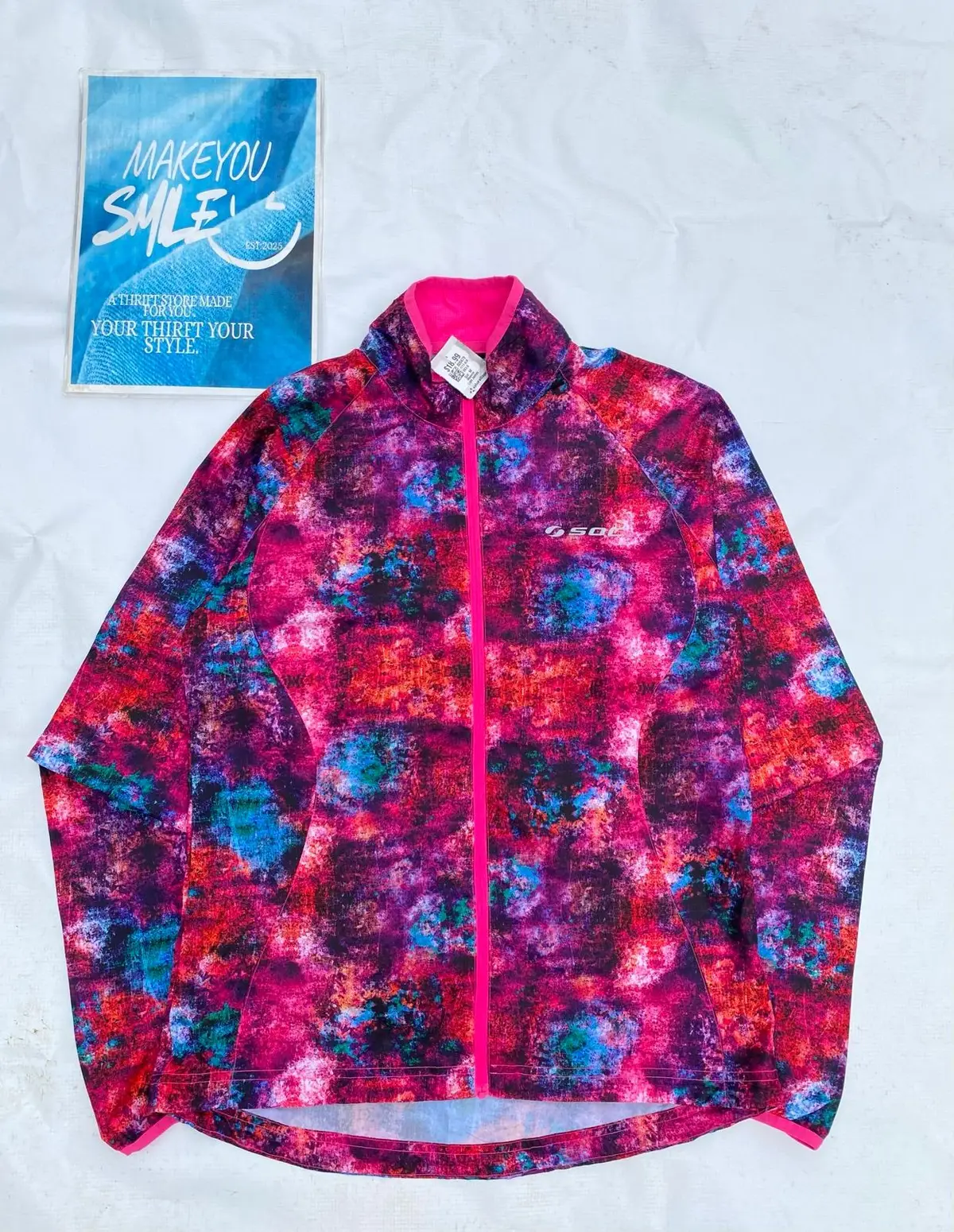 SOL Activewear Printed Zip Jacket