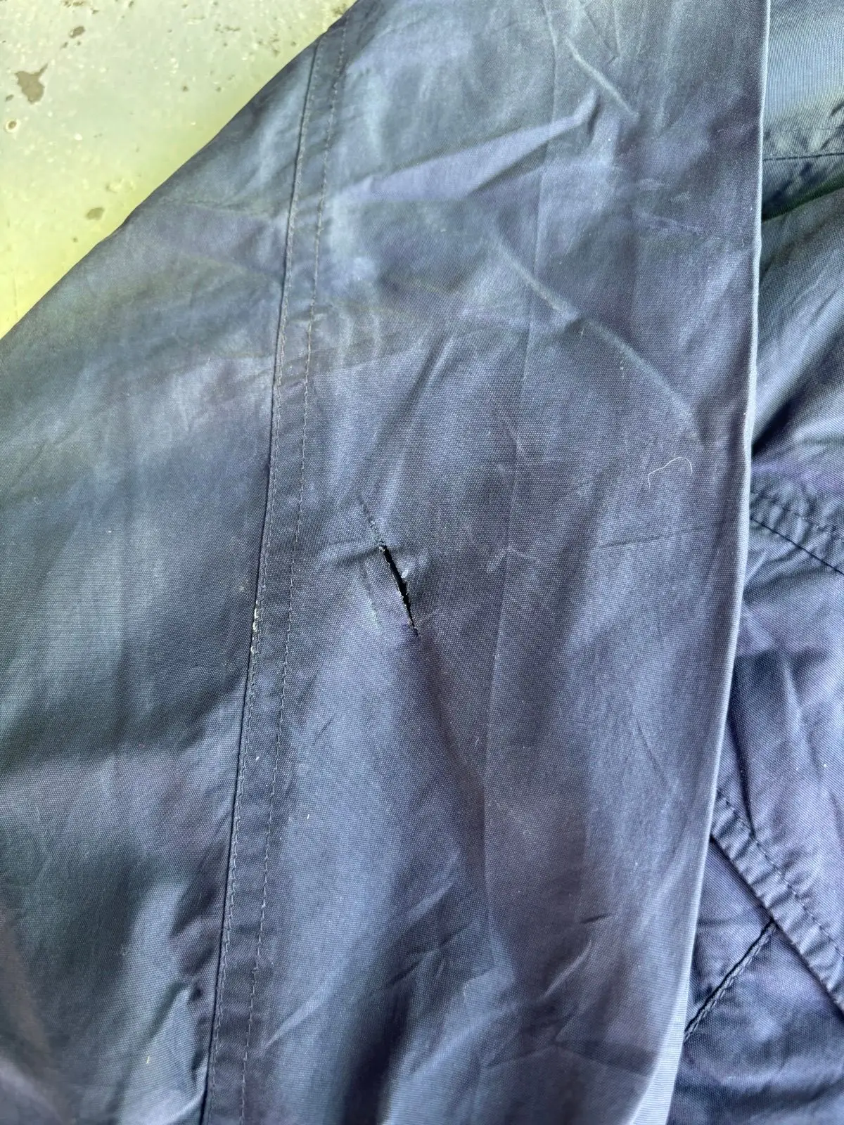 Lacoste Navy Zip-Up Jacket