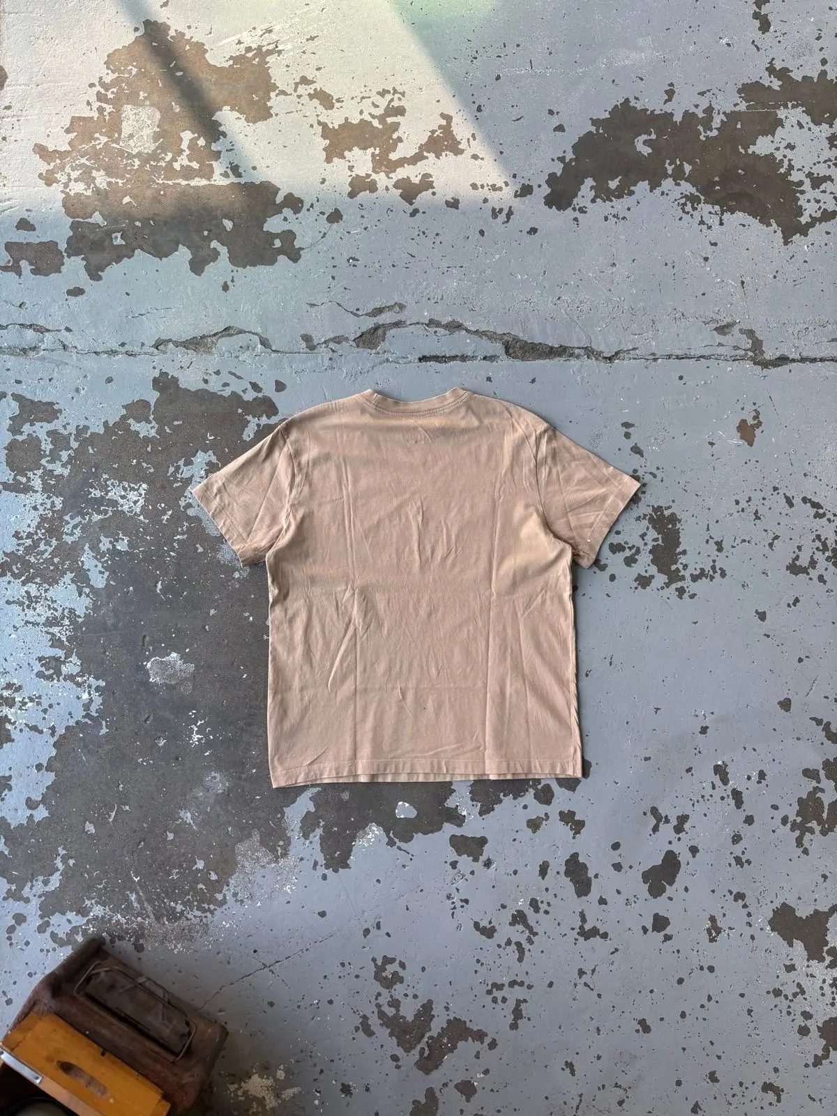 Nike Brown T-Shirt with Center Swoosh
