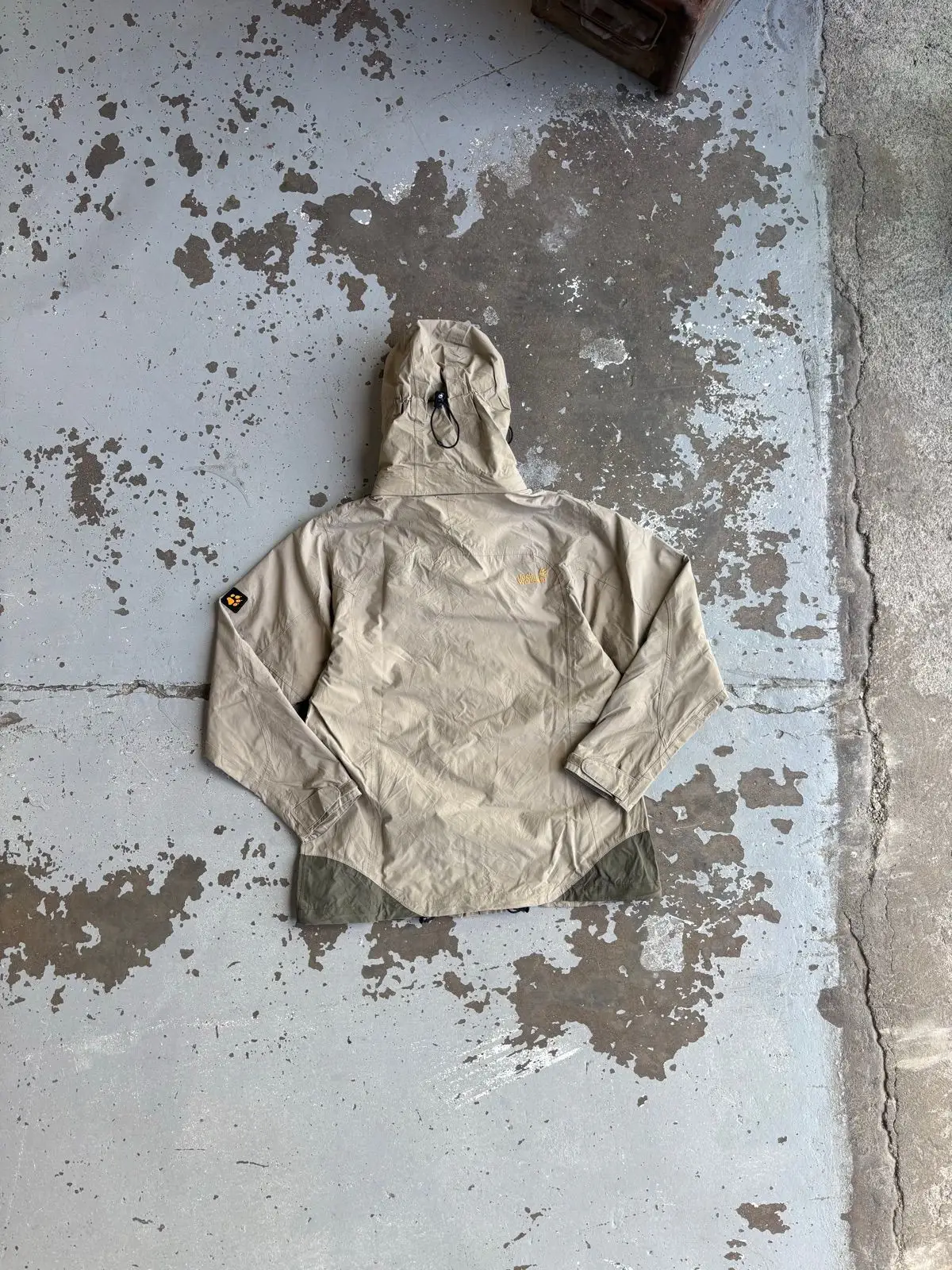 Jack Wolfskin Beige Hooded Jacket