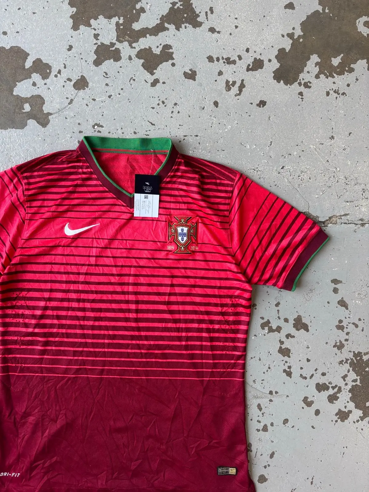 Nike Portugal 1914-2014 Centenary Home Football Jersey