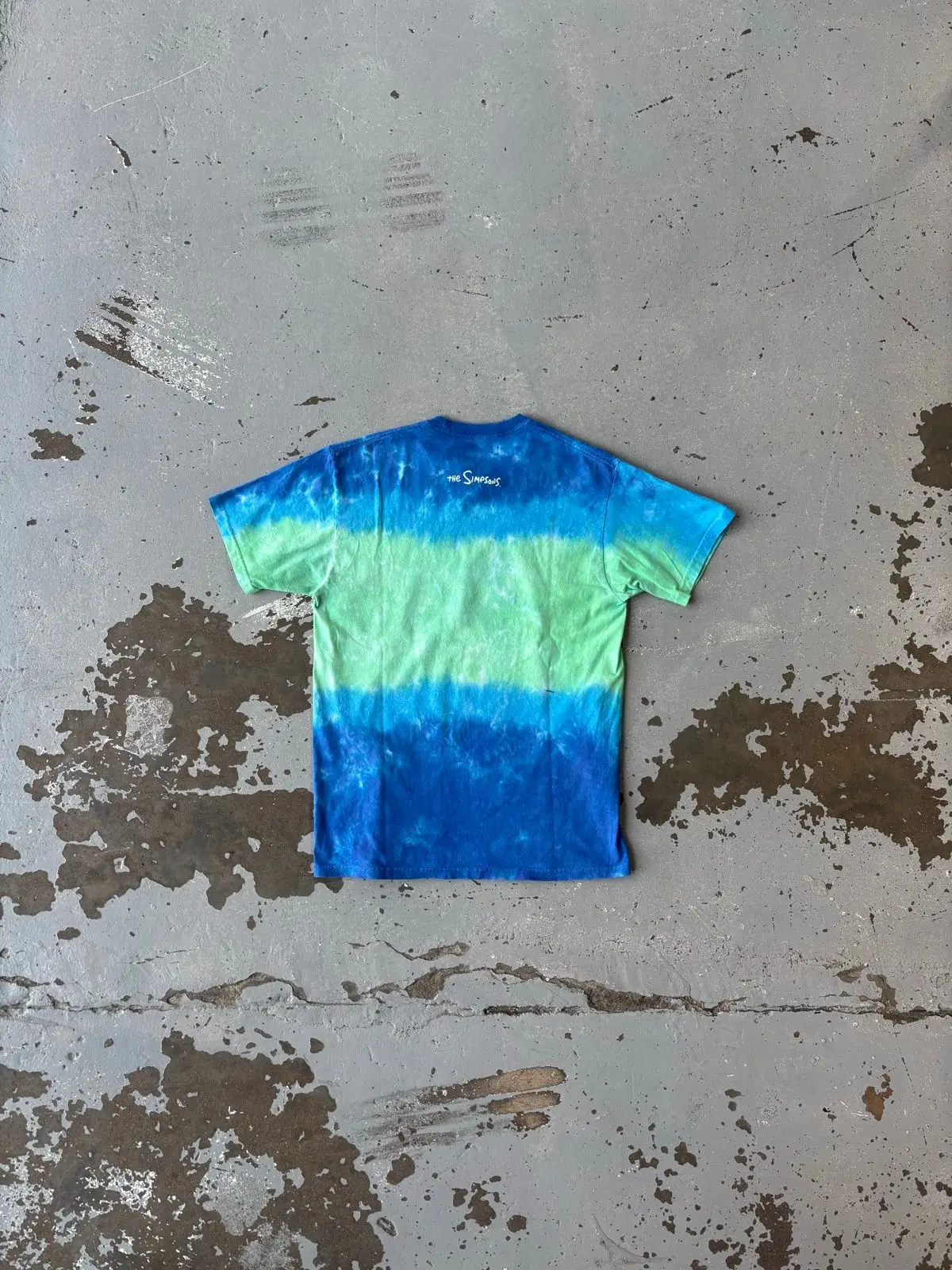 The Simpsons Tie-Dye Graphic T-Shirt