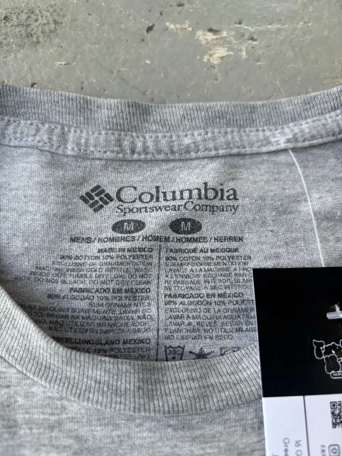 Columbia PFG Grey T-Shirt