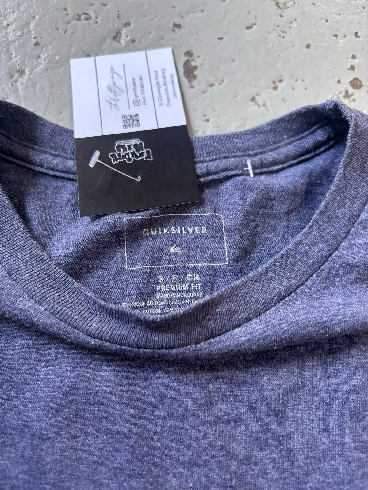 Quiksilver Waterman Blue T-Shirt