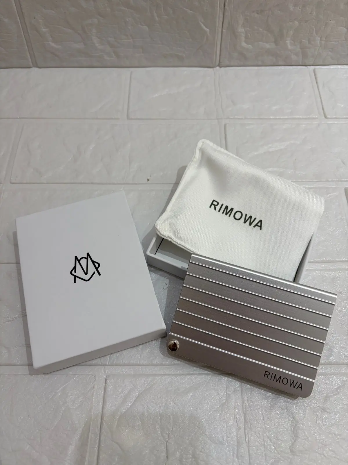Rimowa Aluminium Groove Card Holder
