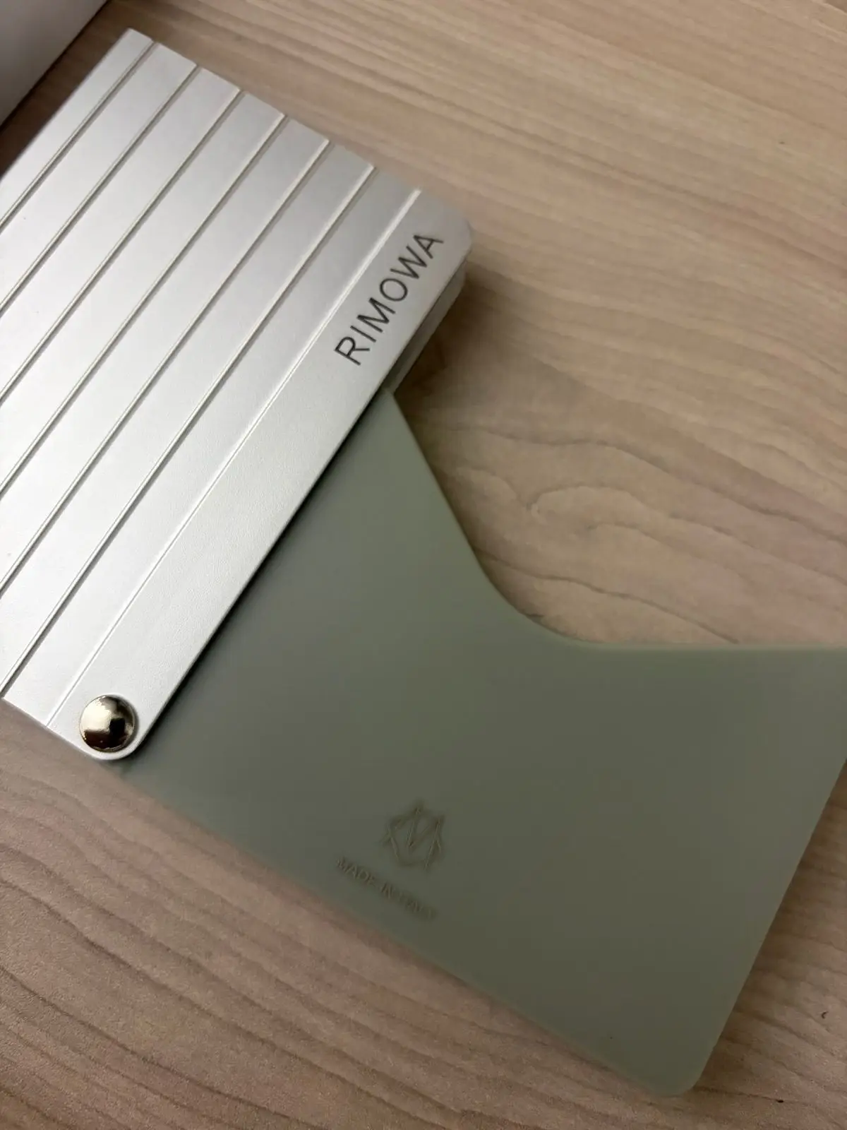 Rimowa Aluminium Groove Card Holder