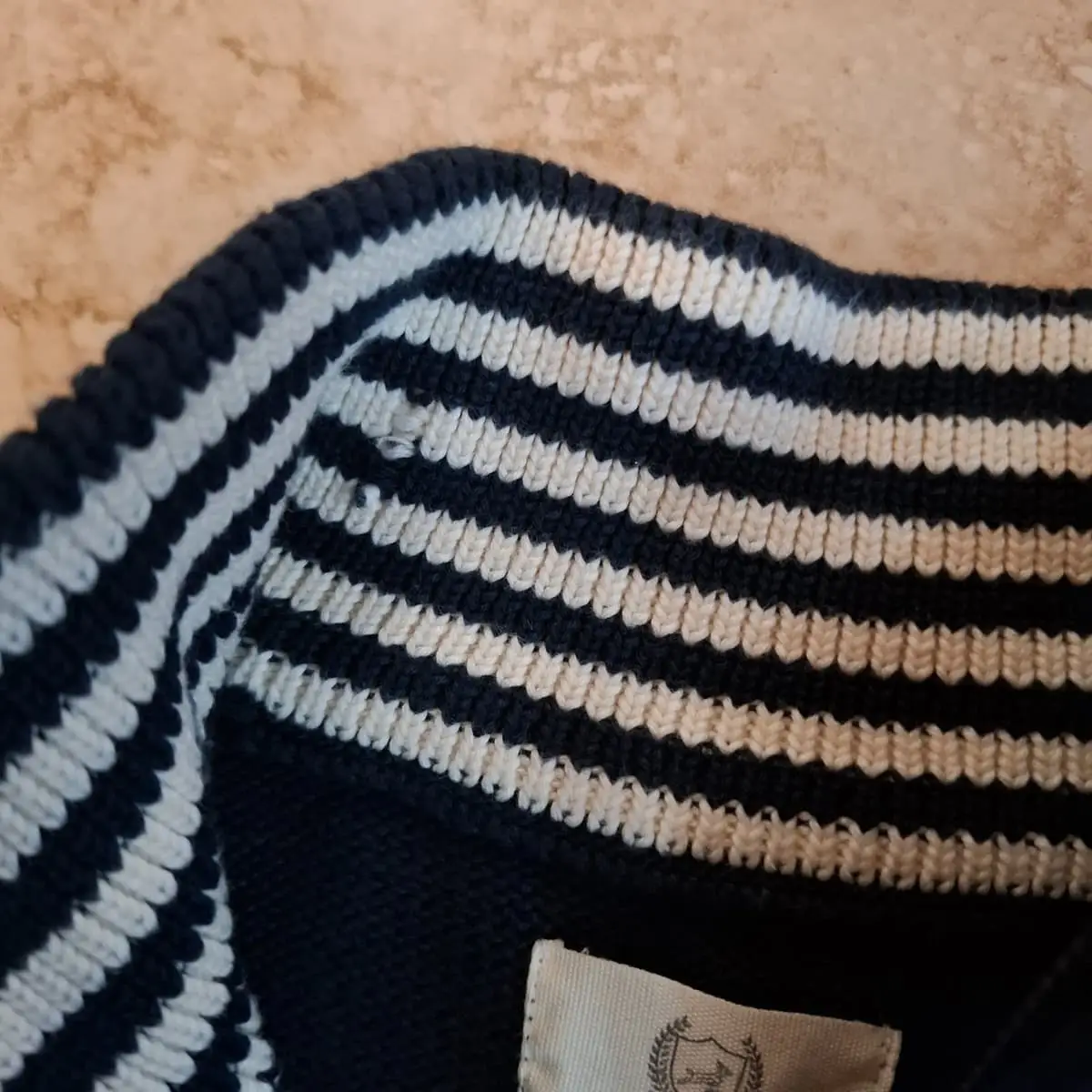 Springboks by Old School Premium 1/4 Zip Knit Jumper (Size M)