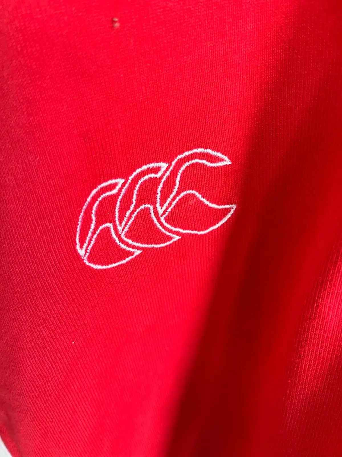 Canterbury Red Black White Rugby Jersey
