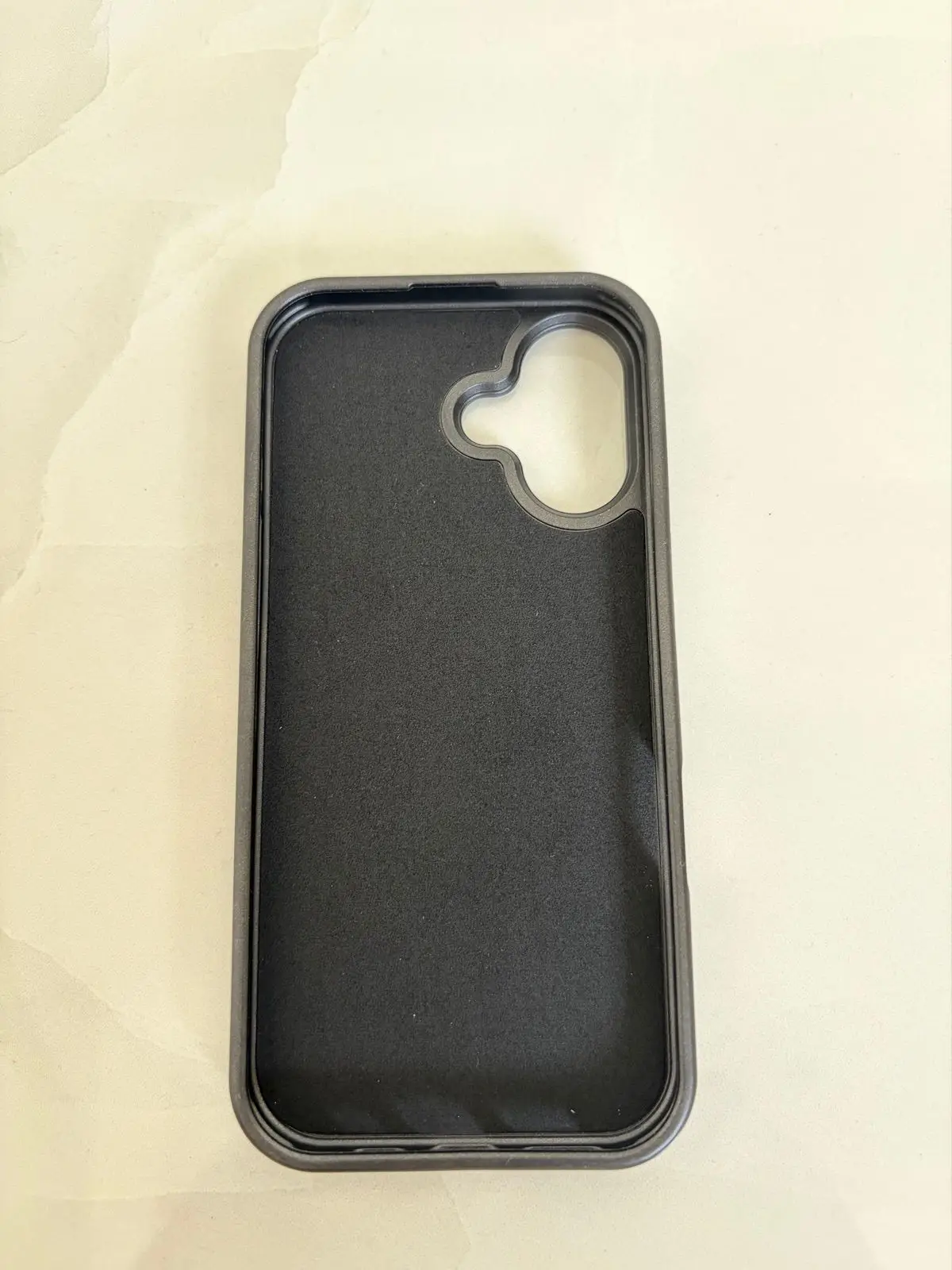 Black Ribbed Protective Phone Case