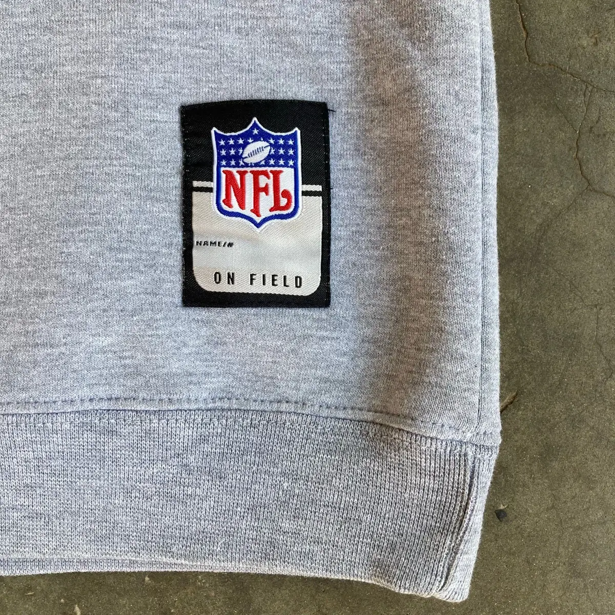Reebok NFL On Field Grey Sweatshirt 2XL