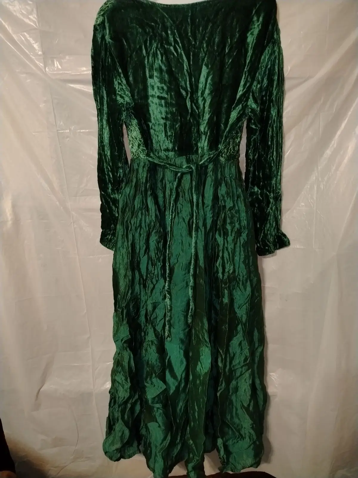 Truworths Emerald Velvet Maxi Dress