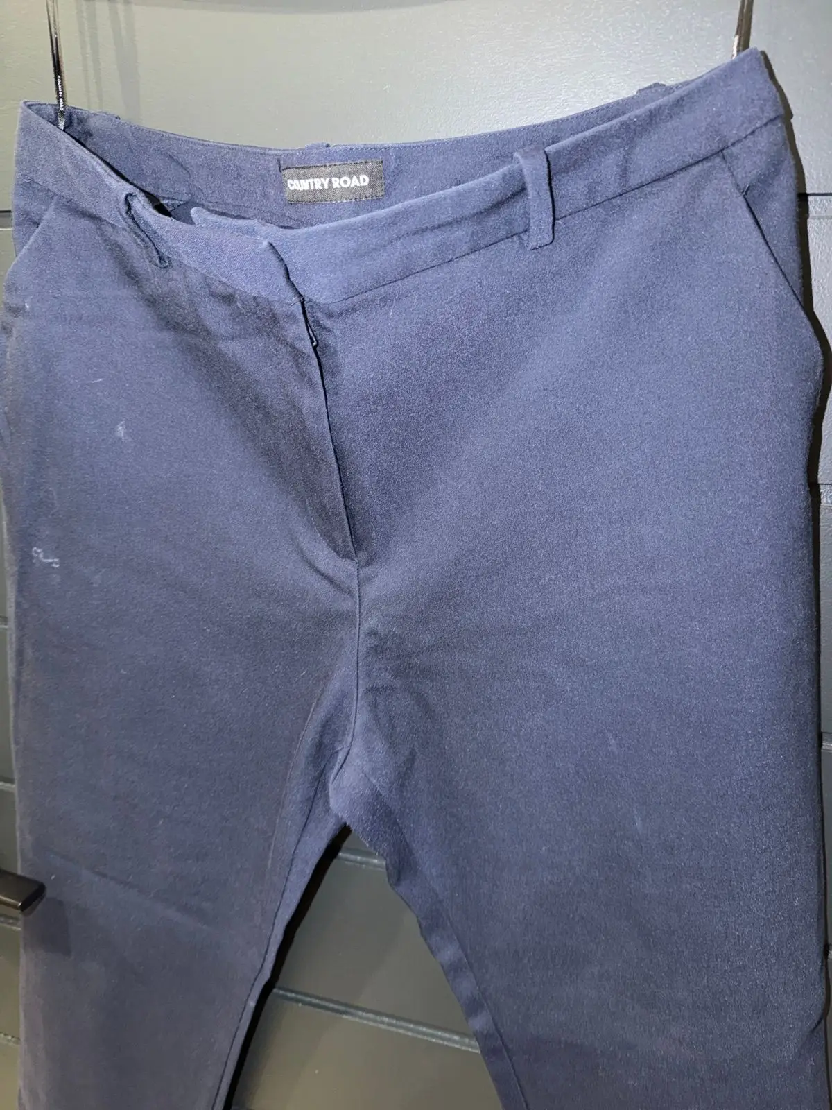 Country Road Navy Trousers Size 12