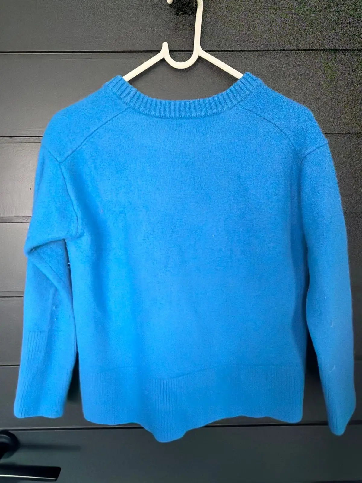 Witchery Blue Knit Sweater Medium