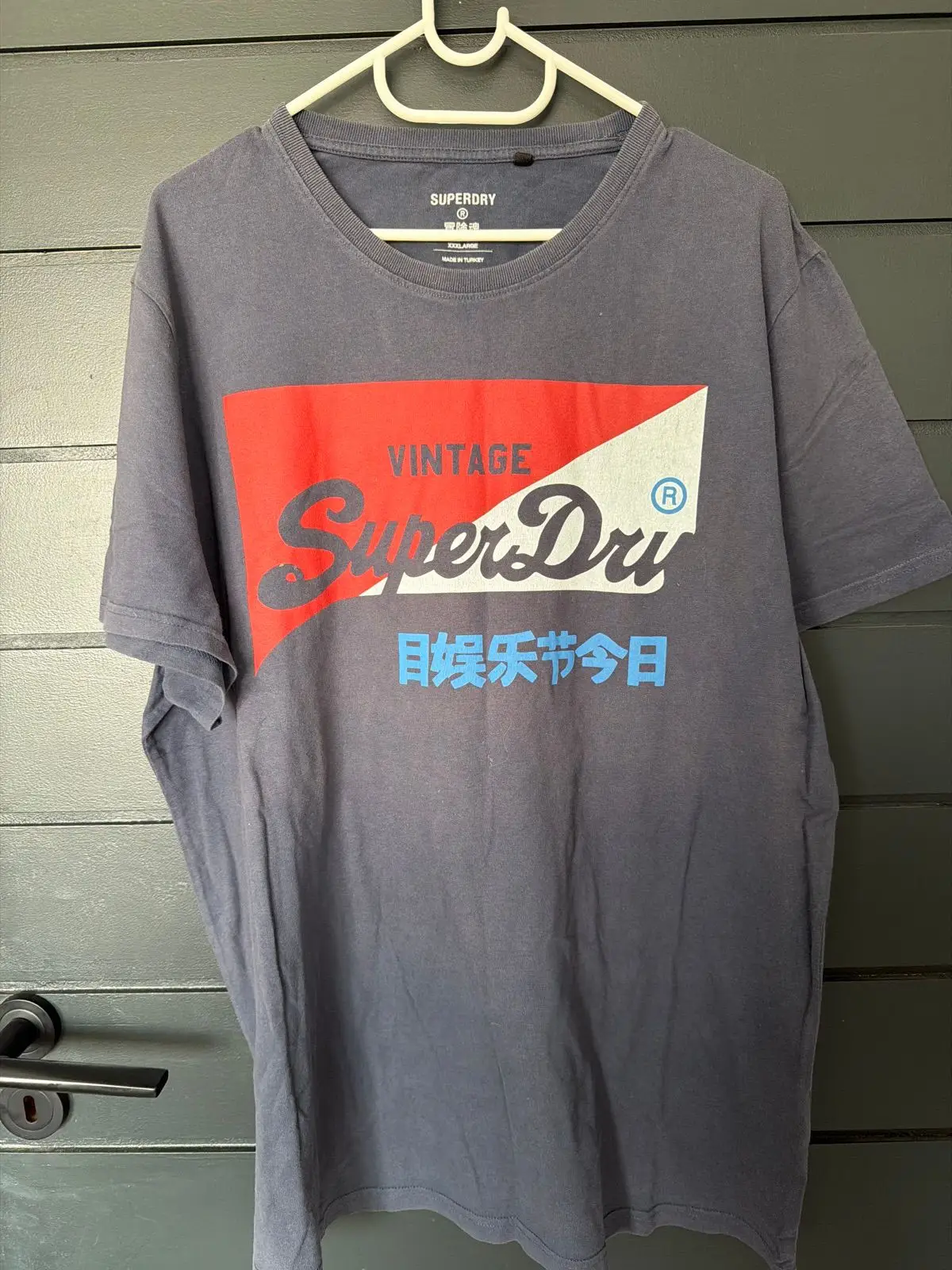 Superdry Vintage Graphic T-Shirt Grey