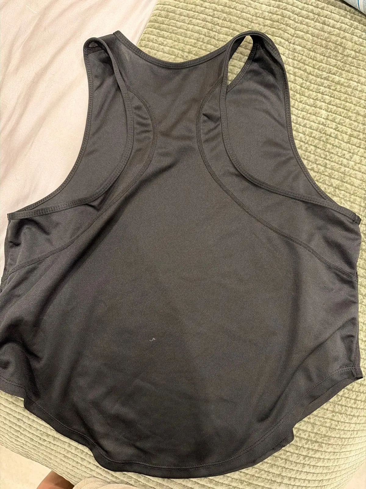 SHEIN Black Athletic Tank Top