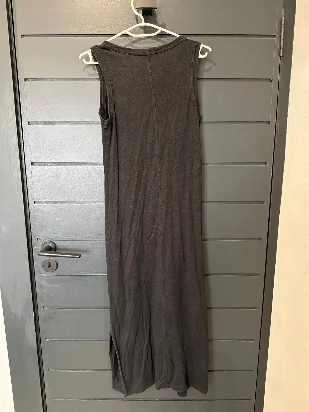 Country Road Black Sleeveless Maxi Dress