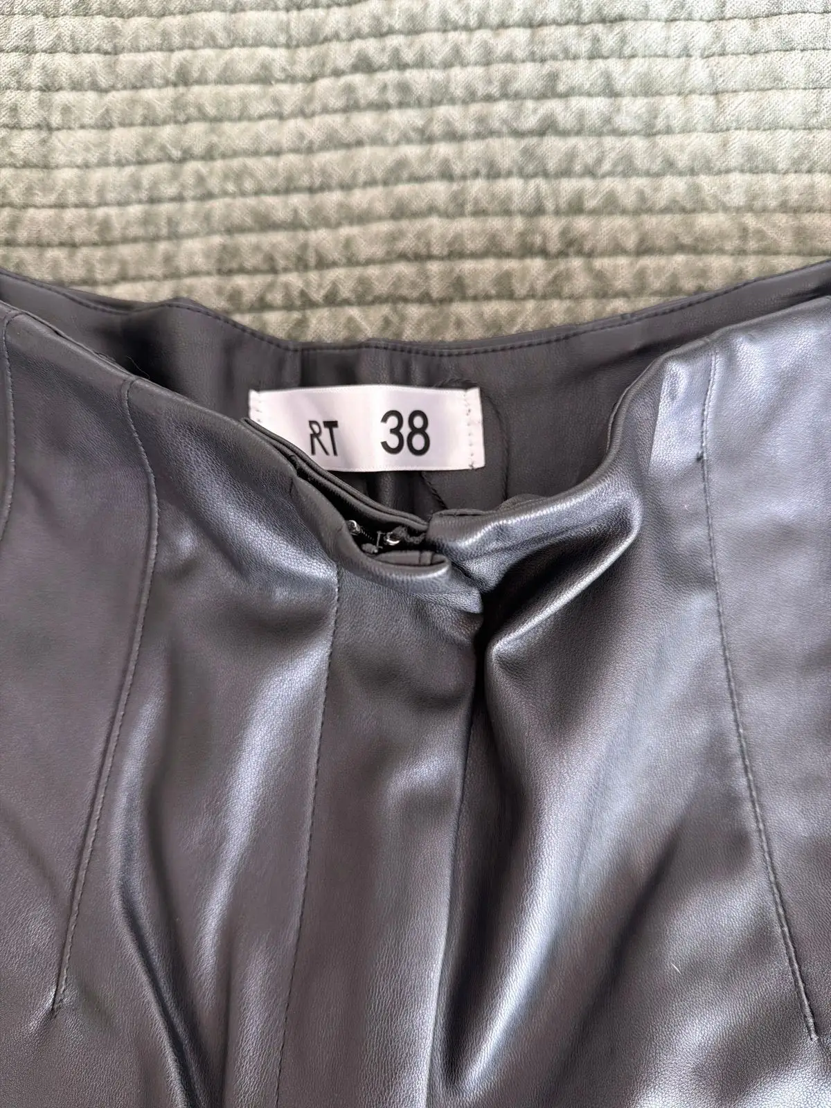 Mr Price Dark Faux Leather Shorts