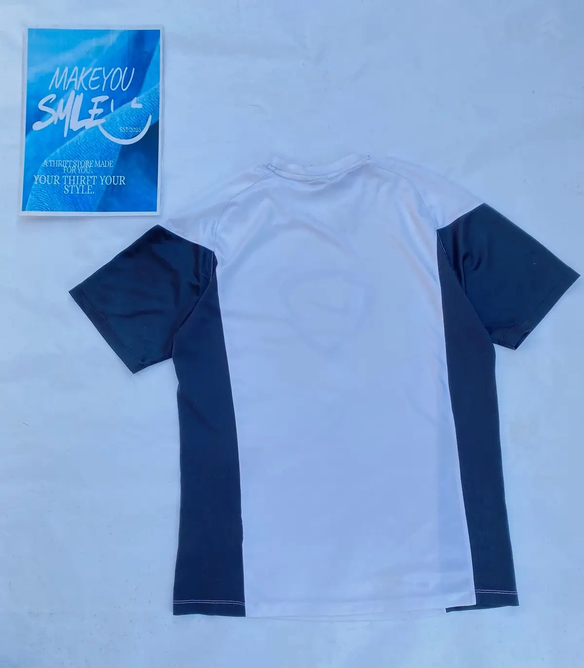 Nike Dri-FIT Athletic T-Shirt White Black