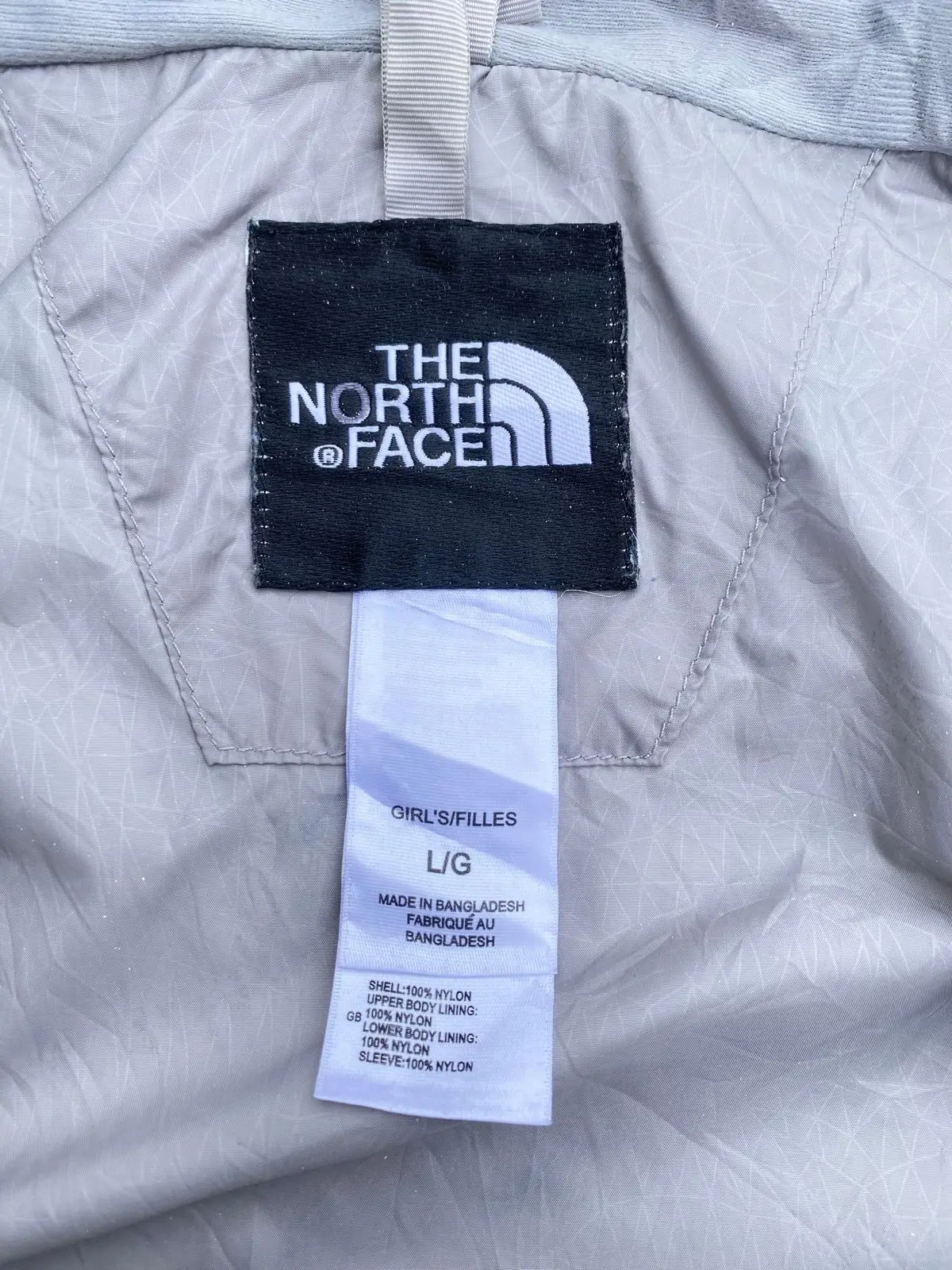 The North Face Light Blue Hooded Jacket