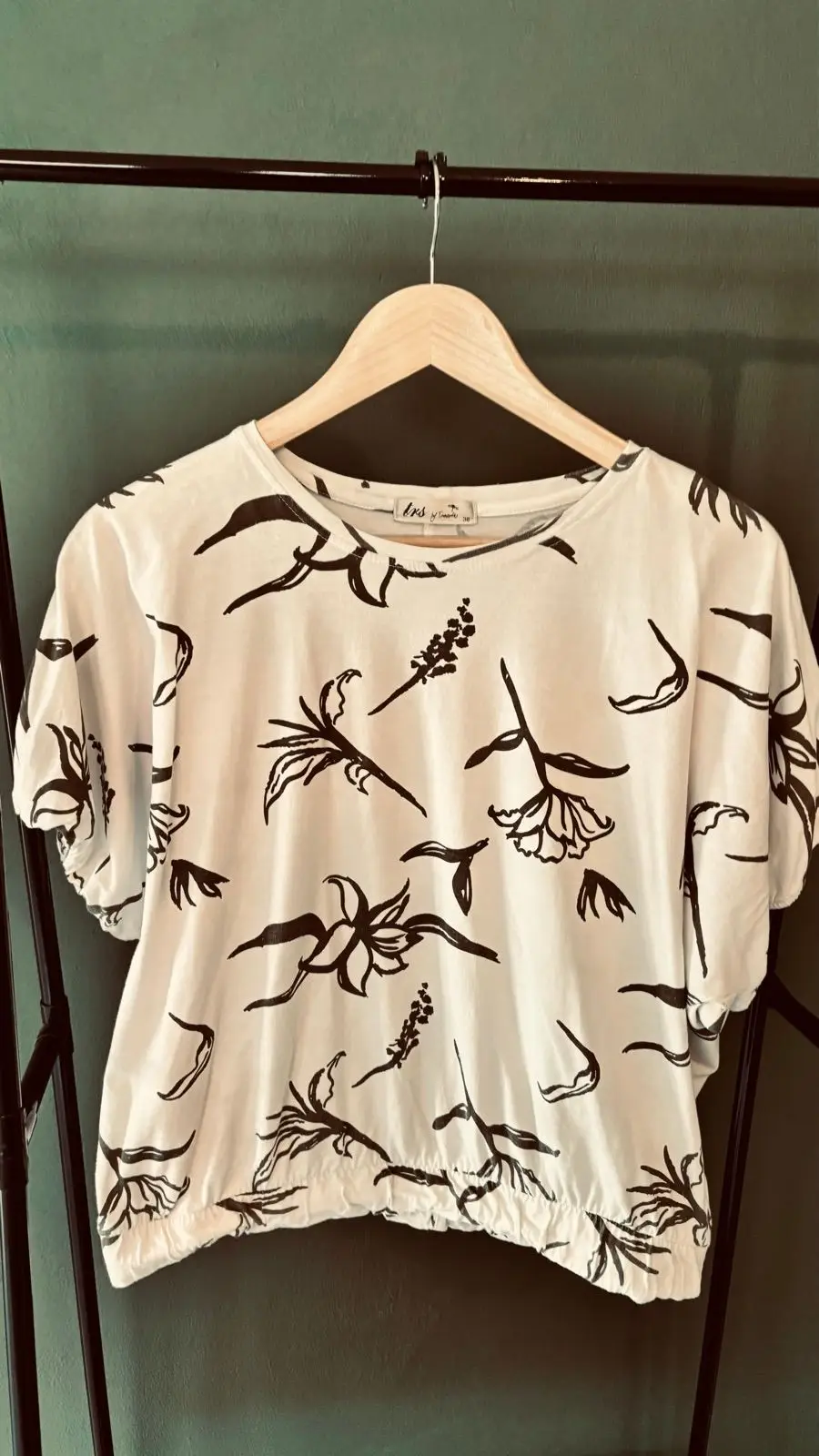Truworths Floral Print Short Sleeve Top