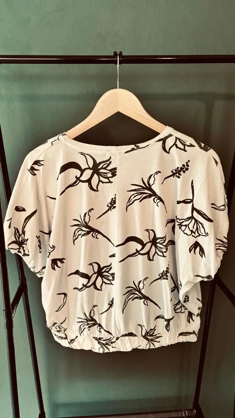 Truworths Floral Print Short Sleeve Top