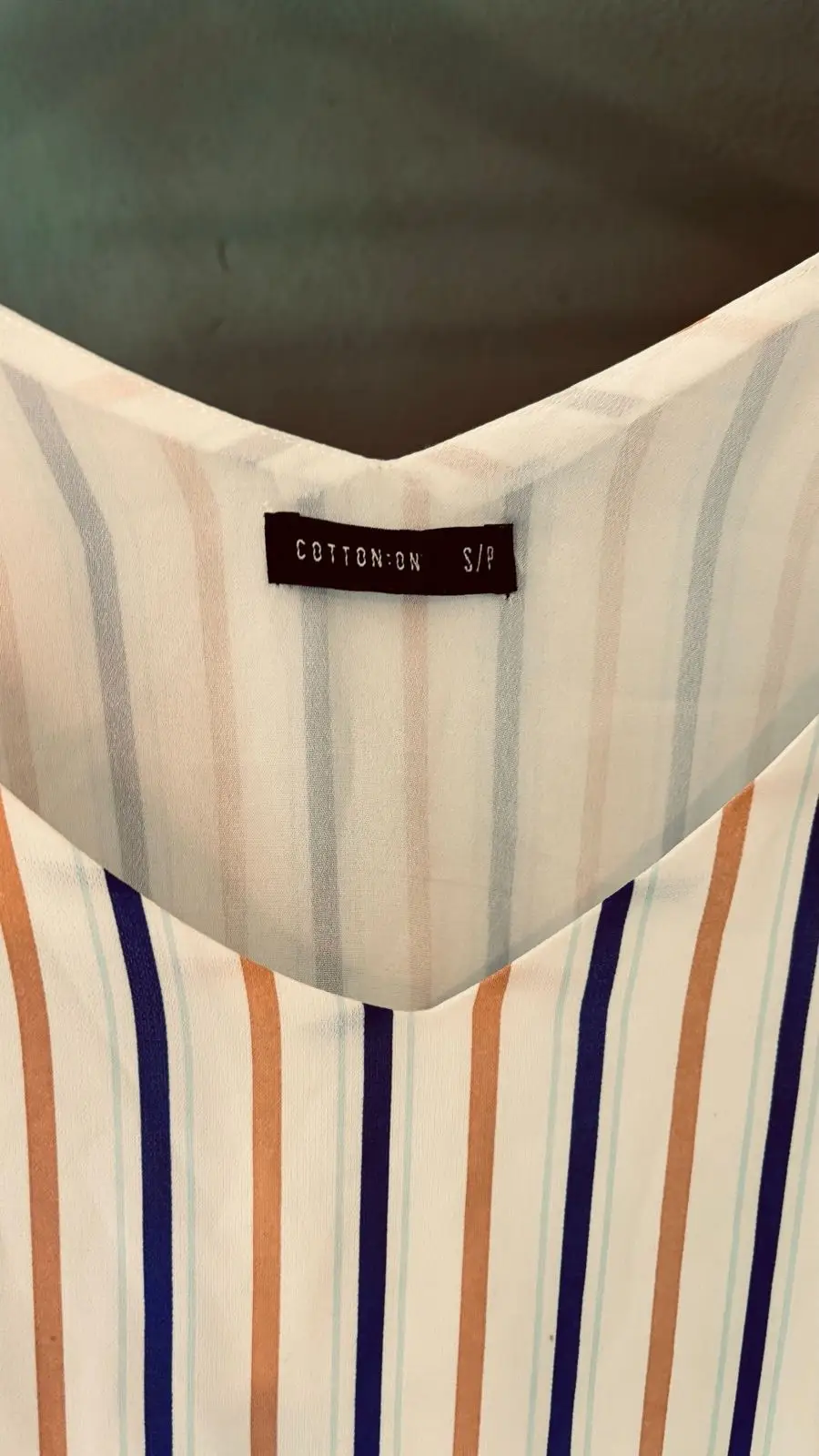 Cotton On Striped Cami Top Size S