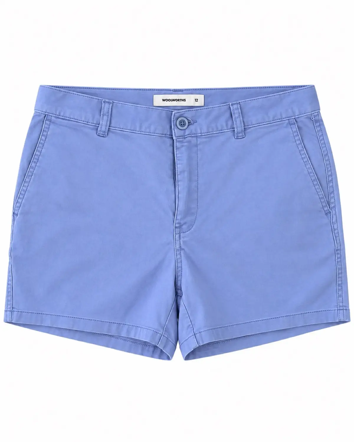 Woolworths Blue Chino Shorts Size 12